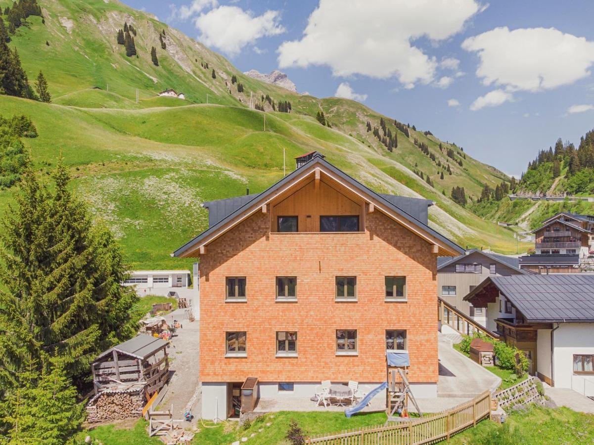 Haus Berghof Bed and Breakfast Schröcken Exteriör bild