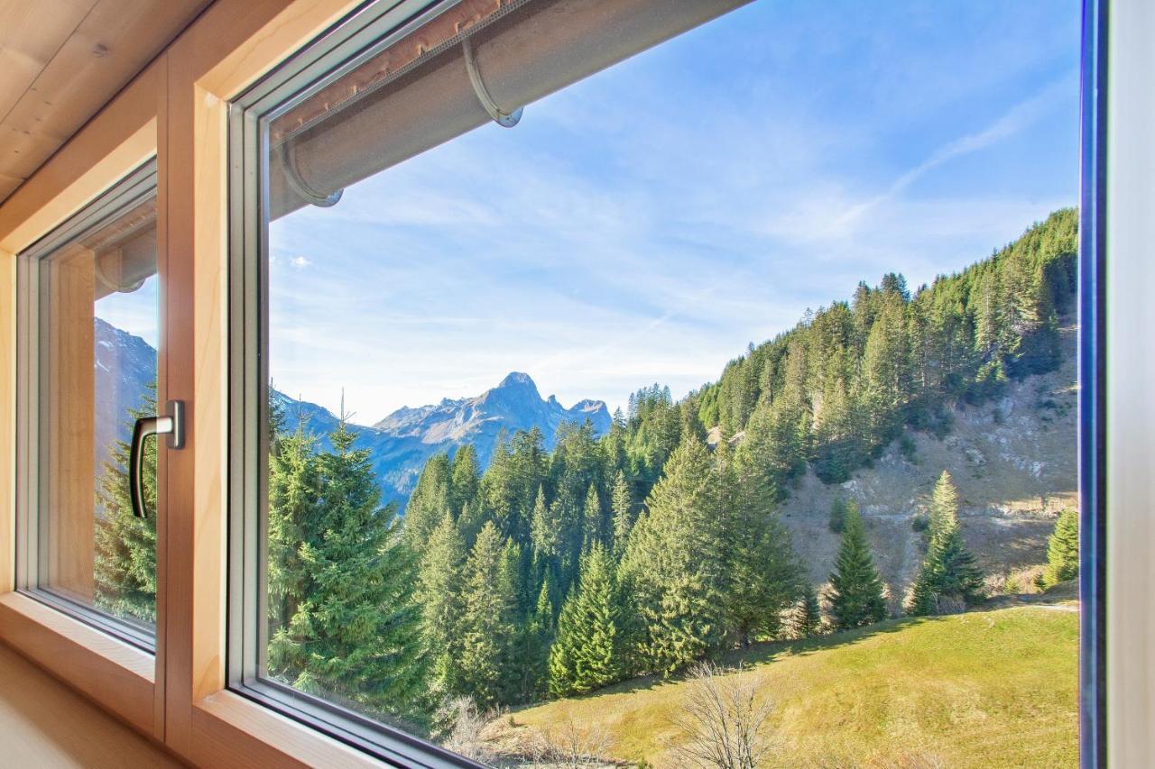 Haus Berghof Bed and Breakfast Schröcken Exteriör bild